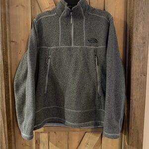 The North Face Pullover Mens
Large Gray Quarter Zip
Sweater Fleece Outdoor Golf